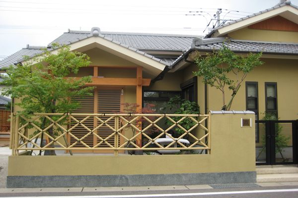 H様邸（アプローチ）（長崎・大村市）