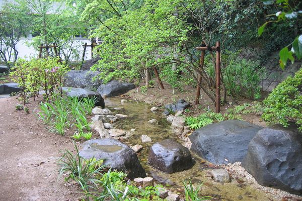 県立大村城南高等学校ビオトープ整備工事（大村市）