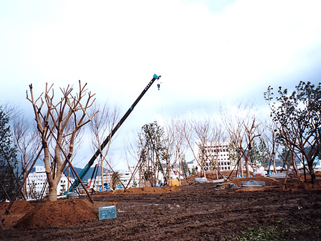 長崎港環境整備(水辺の森公園)　(平成14年)（長崎市常盤町）